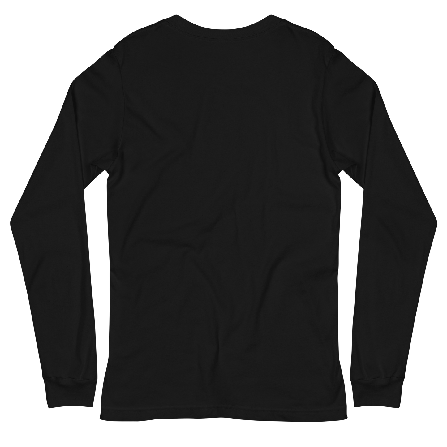 "Noir Élégance" Muvlux's Black Long Sleeve Tee