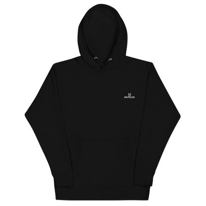 "Urban Luxe" Muvlux's Black Signature Hoodie