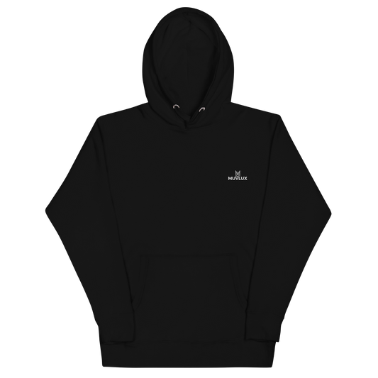 "Urban Luxe" Muvlux's Black Signature Hoodie