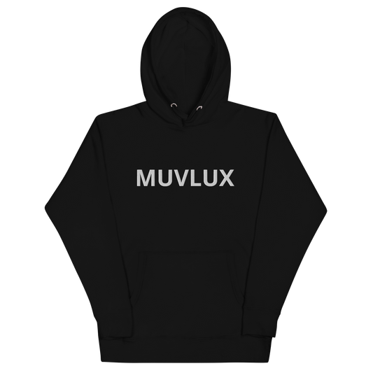 "Noble Noir" - Muvlux's Black Hoodie