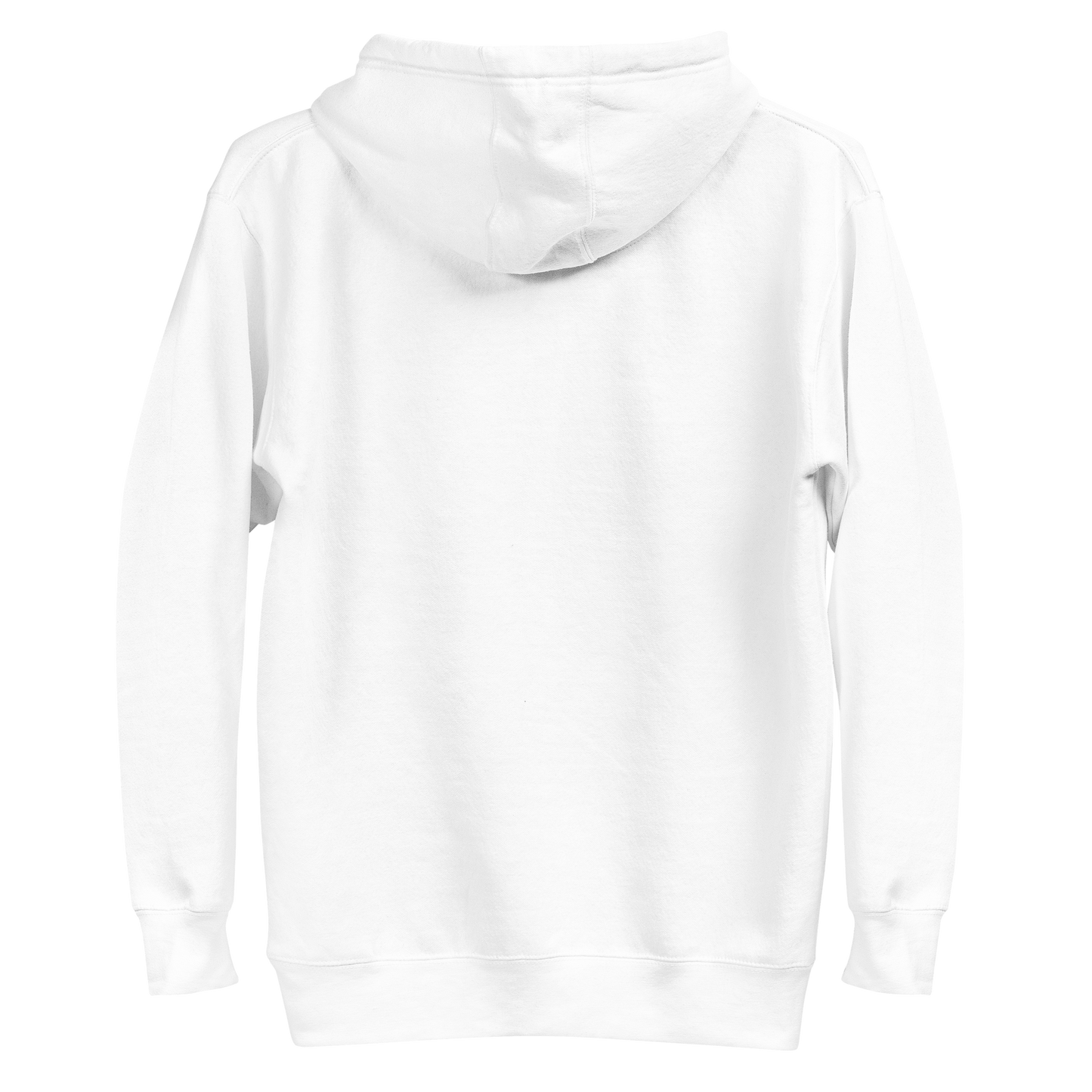 "Elevate Elegance" Muvlux's White Hoodie