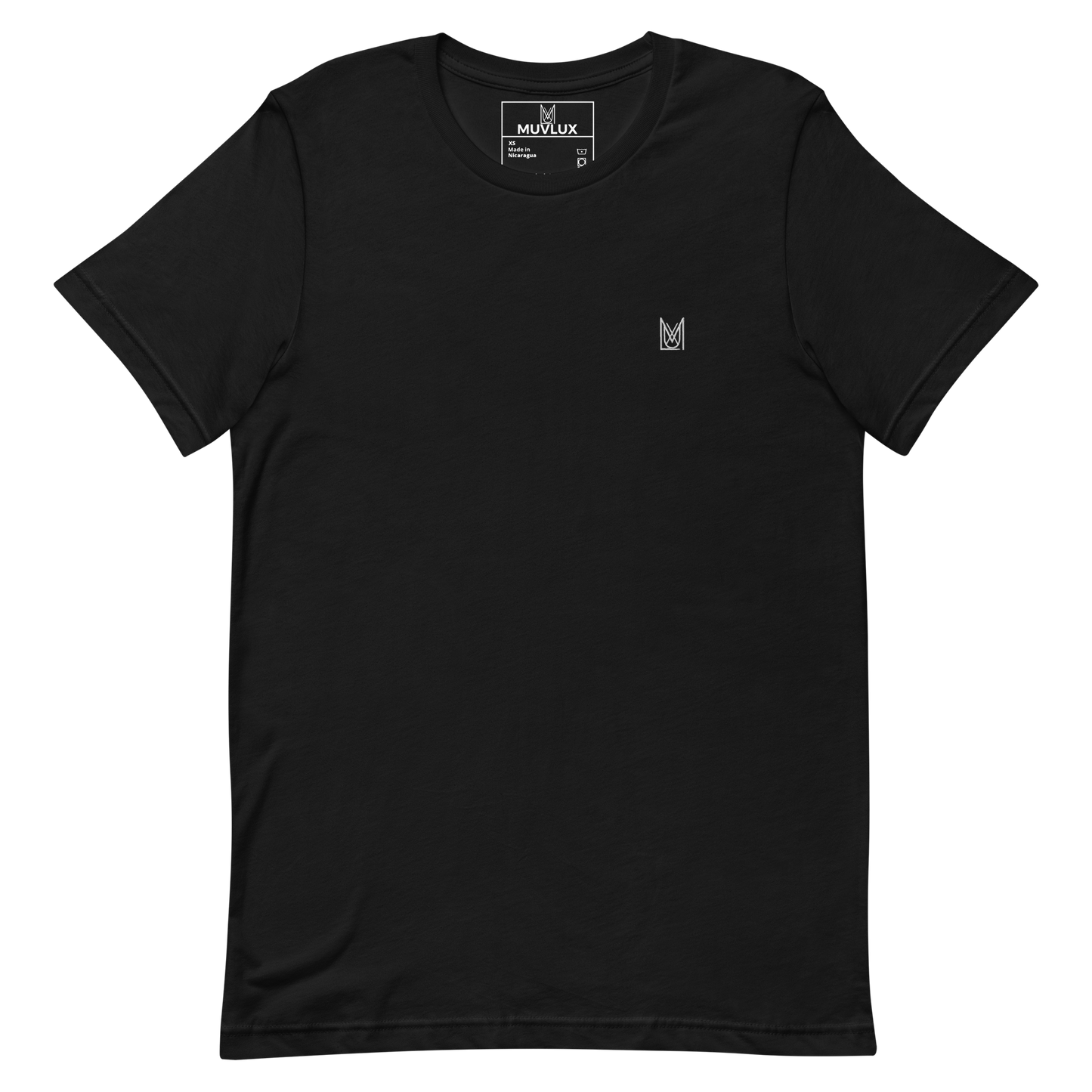 "Elysian Noir" Muvlux's Iconic Black T-Shirt