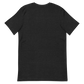 "Obsidian Whispers" Muvlux's Black Heather T-Shirt