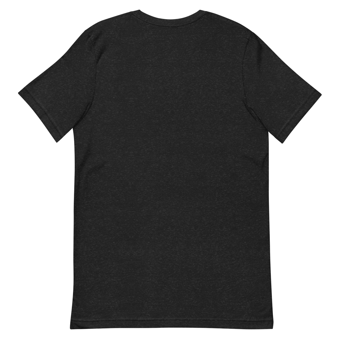 "Obsidian Whispers" Muvlux's Black Heather T-Shirt