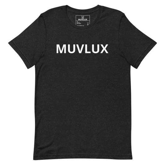 "Midnight Elegance" Muvlux's Black Heather T-shirt