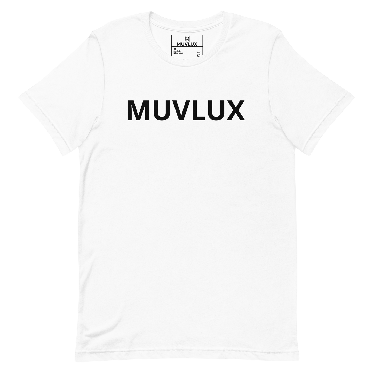 "Pure Harmony" Muvlux's White T-shirt