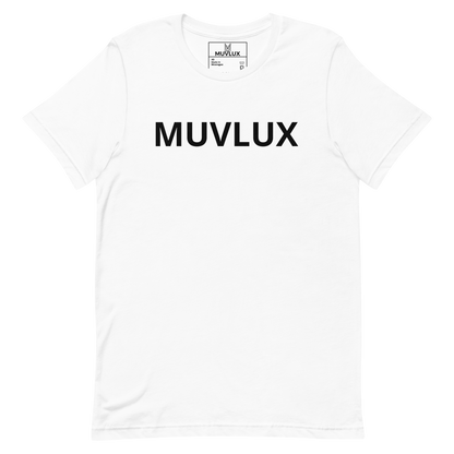 "Pure Harmony" Muvlux's White T-shirt