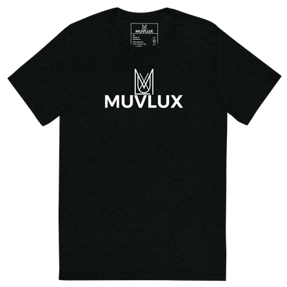 "Vintage Comfort" Muvlux's Black Tri-Blend T-shirt